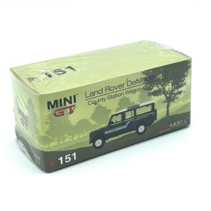 MiniGT 151 Land Rover Defender 110 County Station Wagon Grey