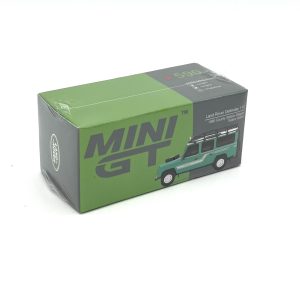 MiniGT 590 Land Rover Defender 110, 1985 County Station Wagon, Trident Green