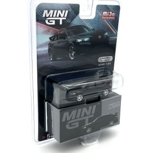 MiniGT 585 Honda Civic TYPE R, Crystal Black Pearl, 2023 W/ Advan GT Wheel